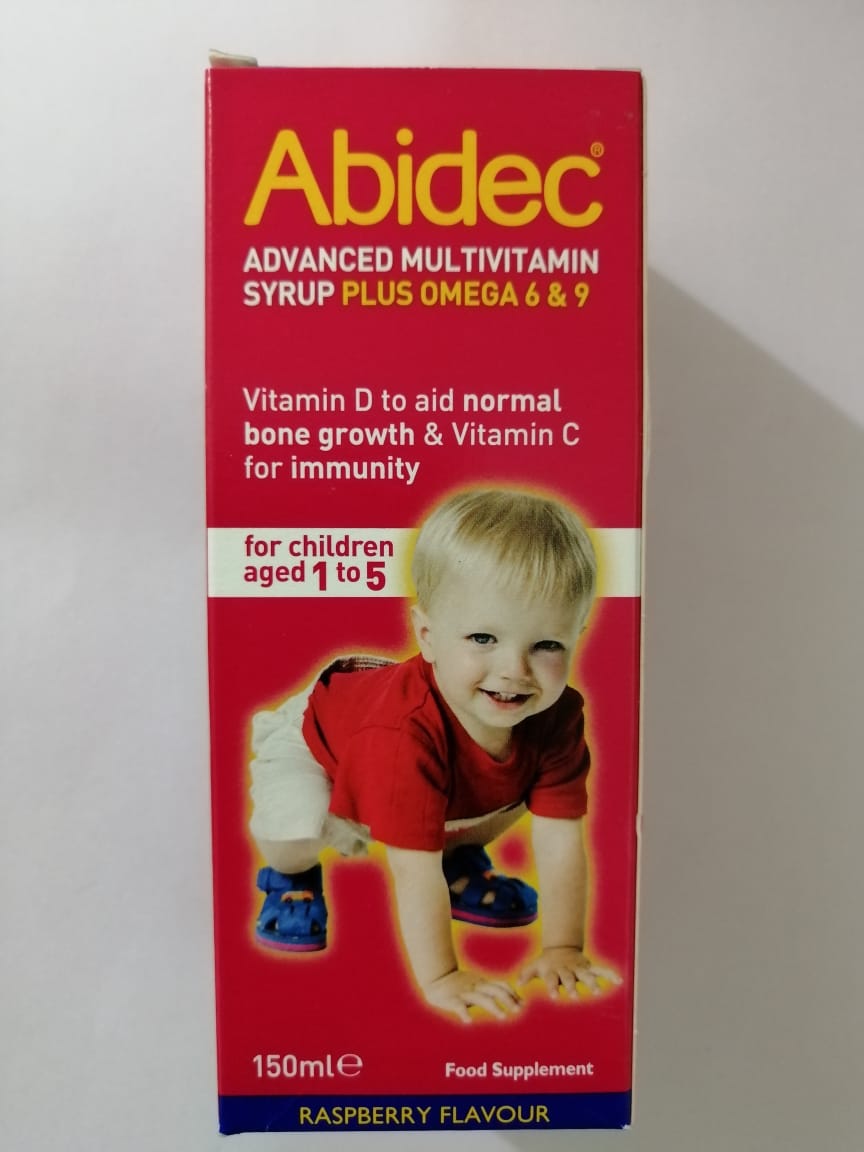Abidec Syrup Multivitamin syrup for children 1-5 years age ^