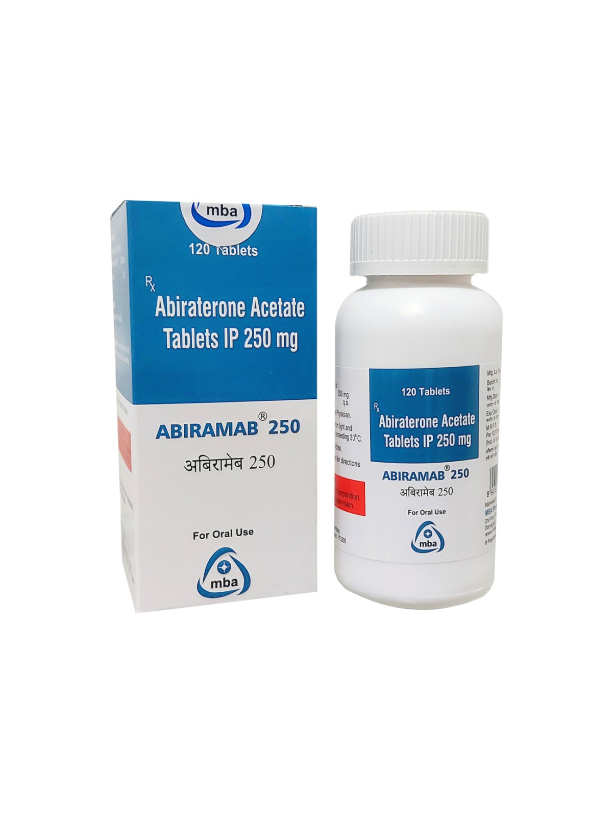 ABIRAMAB 250 (Abiraterone Acetate) Tablets IP 250 mg