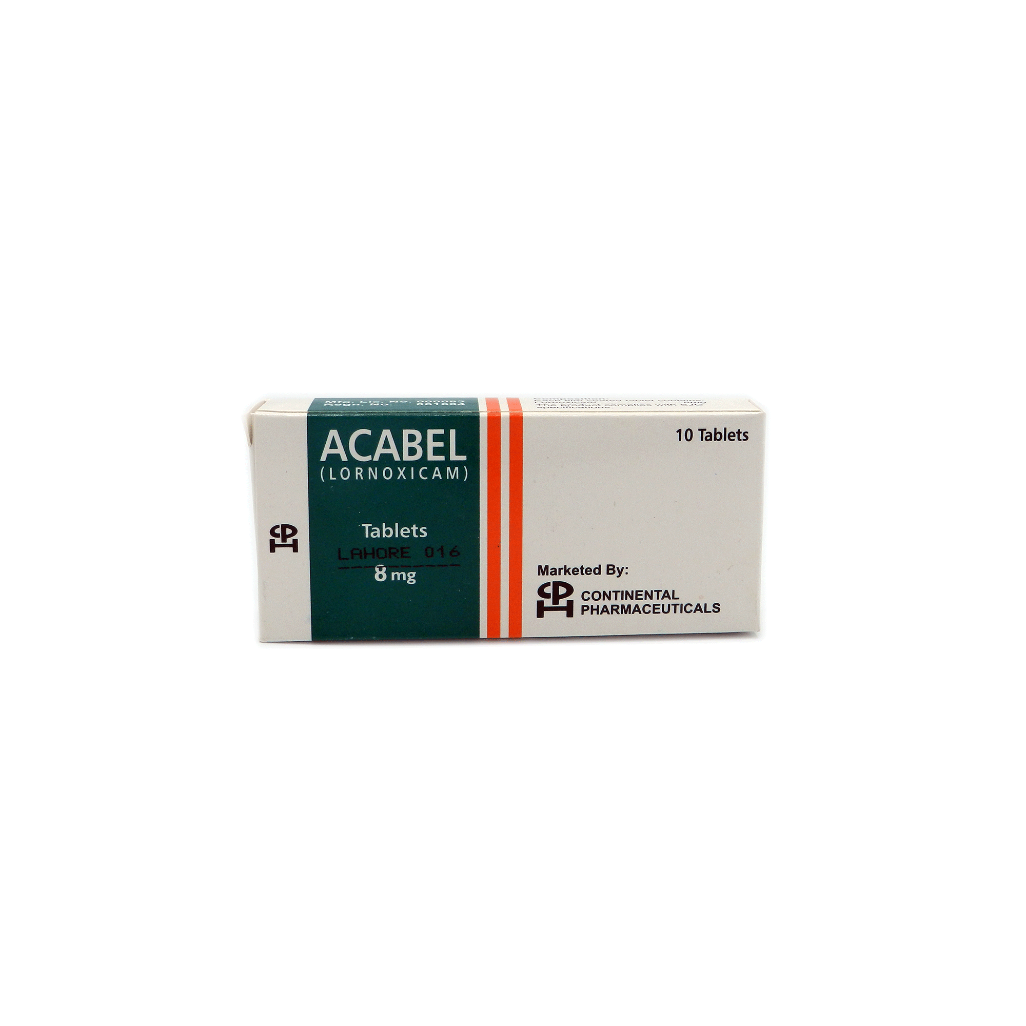 Acabel tablet 8 mg 10’s