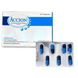 Accion capsule 30 mg 2×7’s