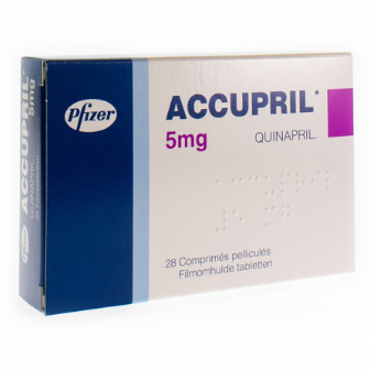 Accupril tablet 5 mg 28’s