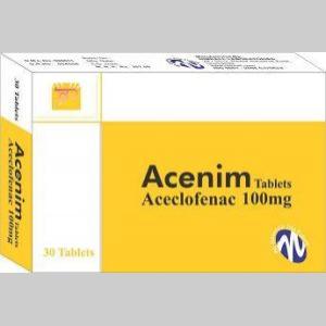 Acenim tablet 100 mg 3×10’s