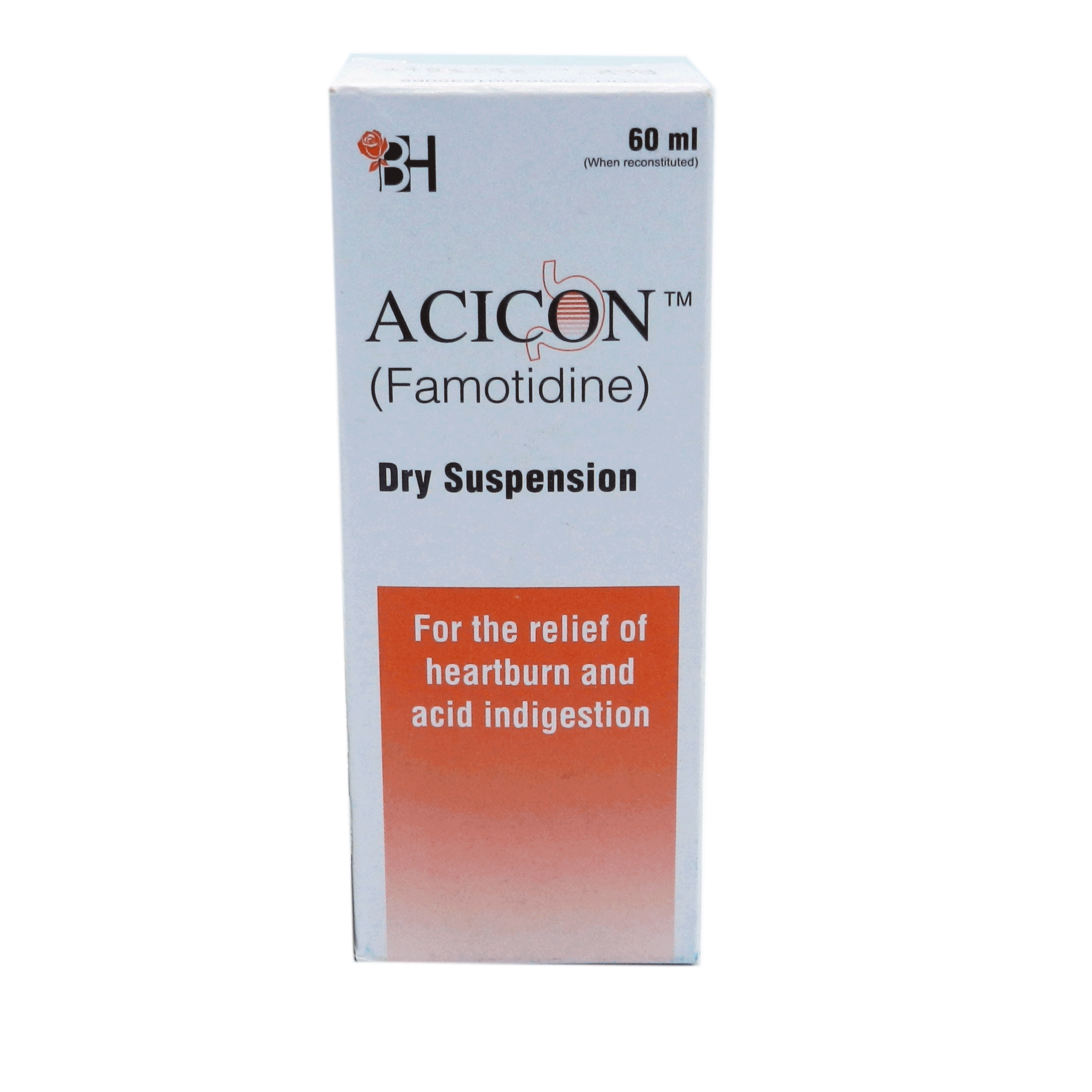 Acicon suspension Dry 10 mg/5 mL 60 mL