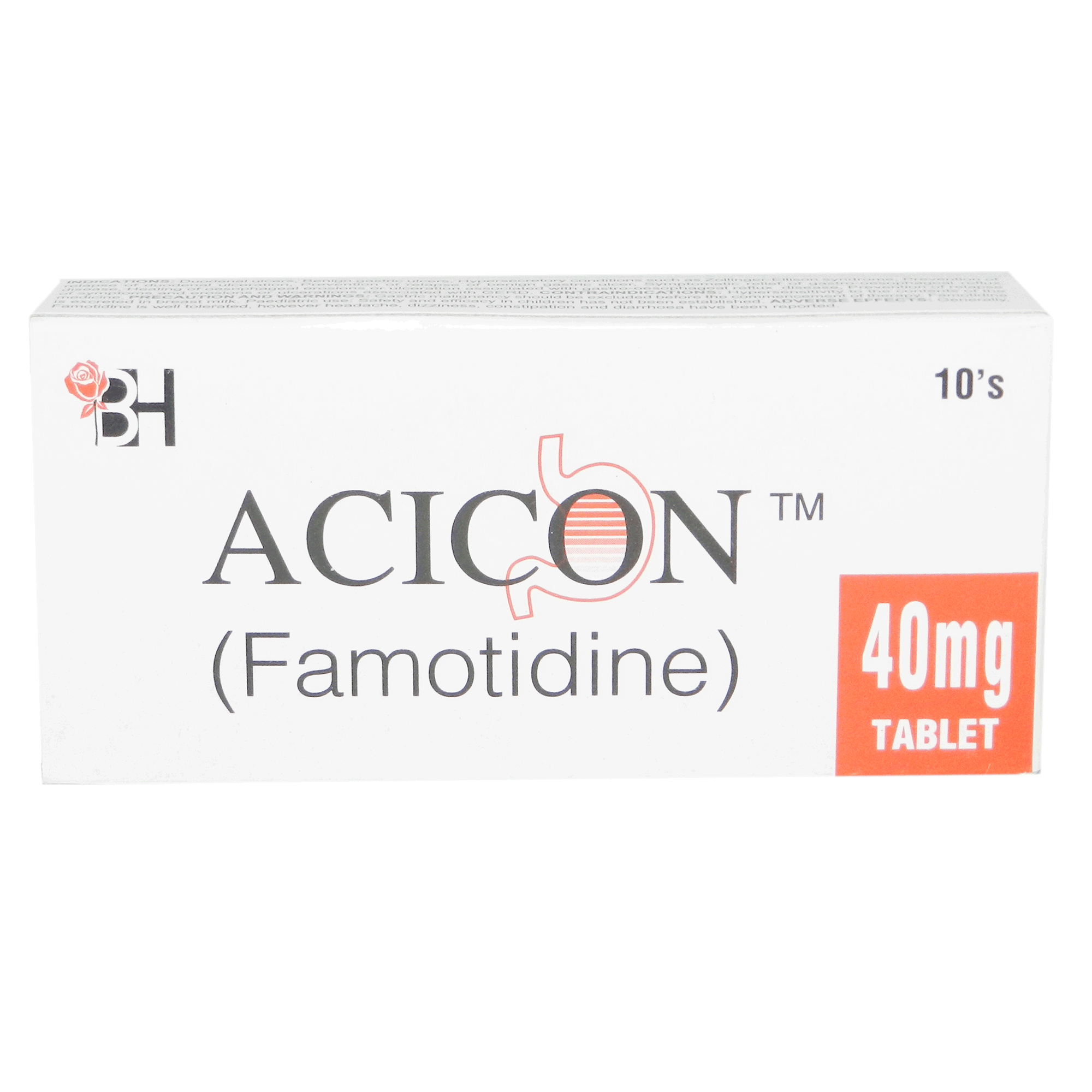Acicon tablet 40 mg 10’s