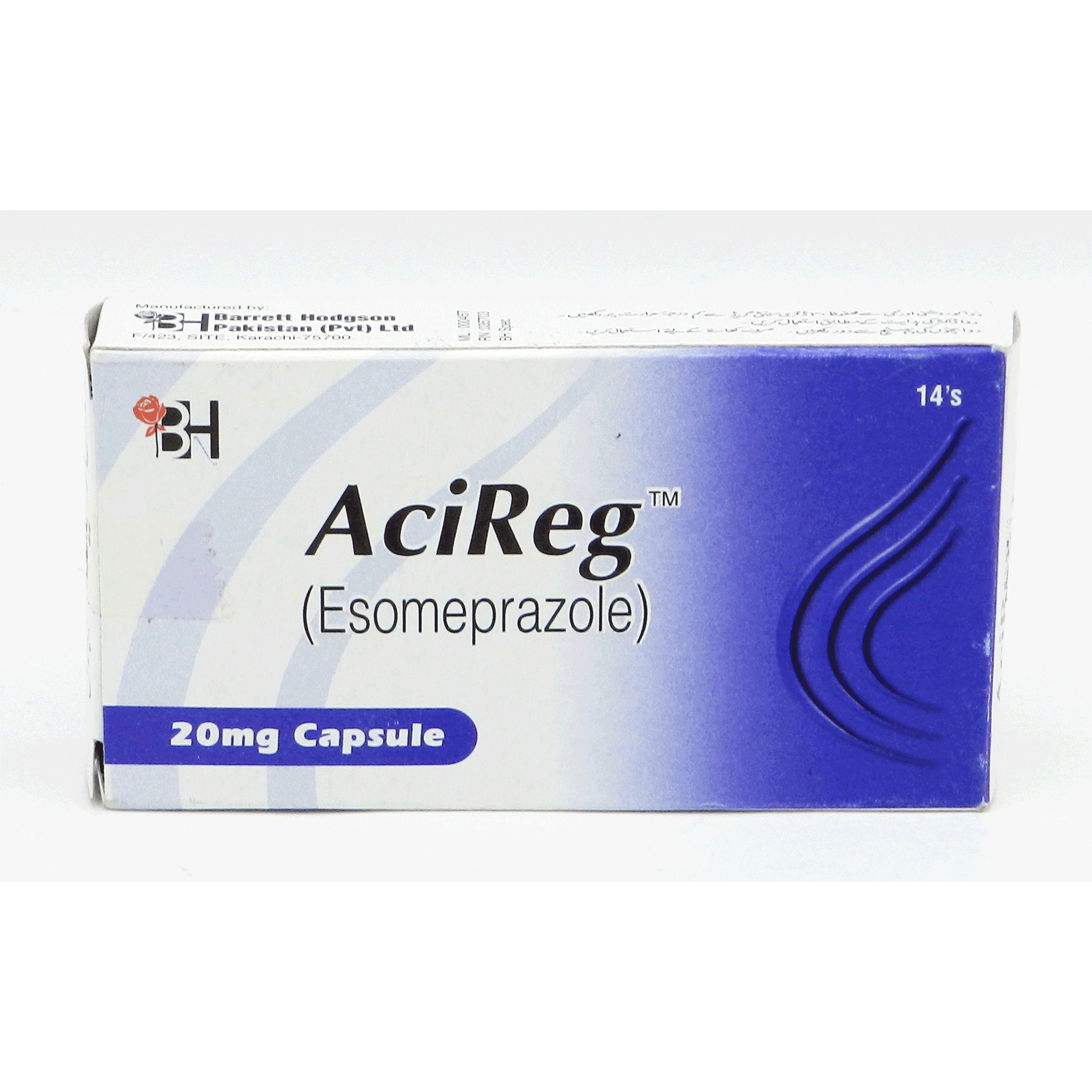 Acireg capsule 20 mg 14’s