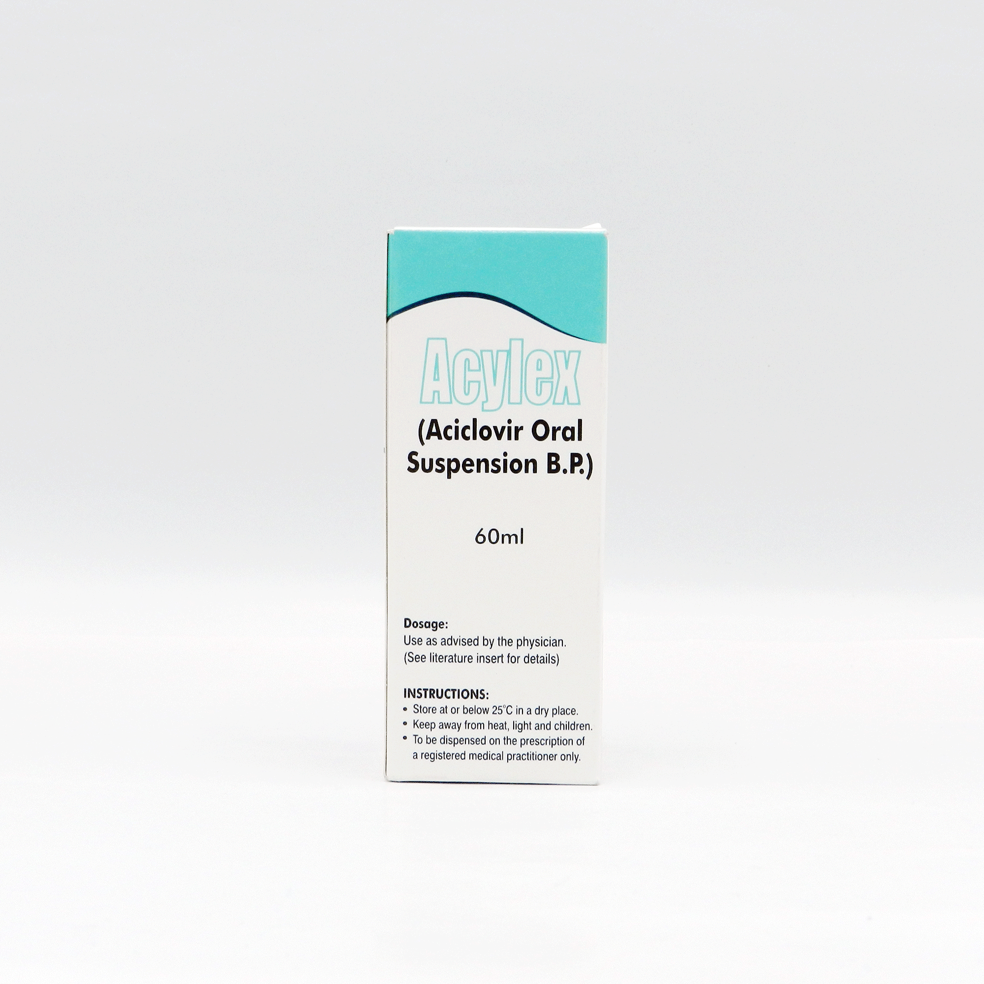 Acylex suspension 200 mg 60 mL