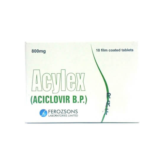 Acylex tablet 800 mg 10’s