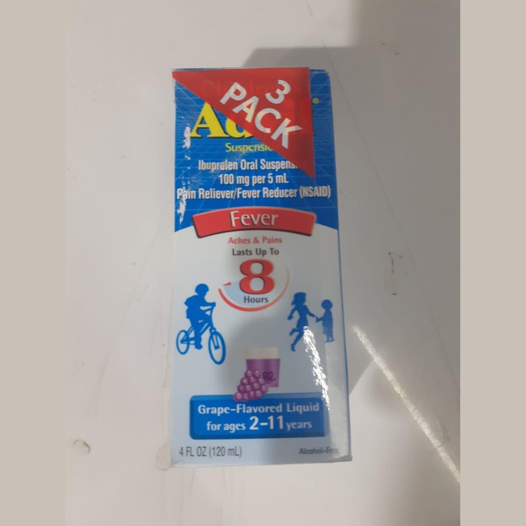 Advil suspension 100mg/5mL 120mL