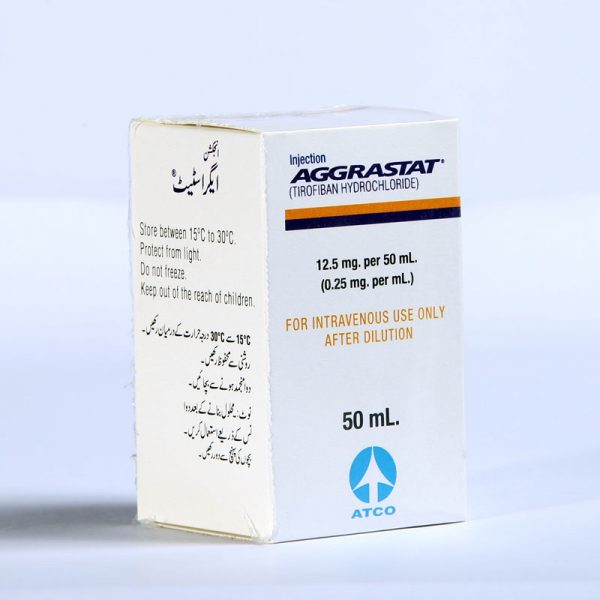 Aggrastat Injection 0.25 mg 50 mL