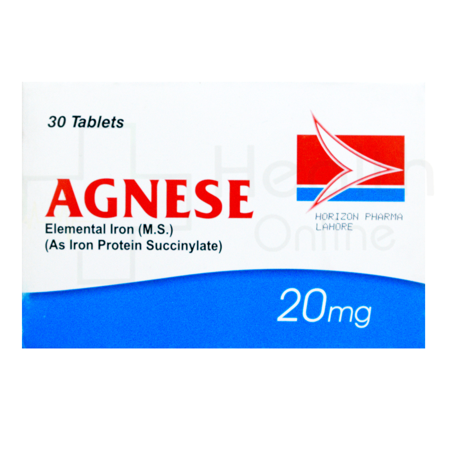 Agnese tablet 20 mg 30’s