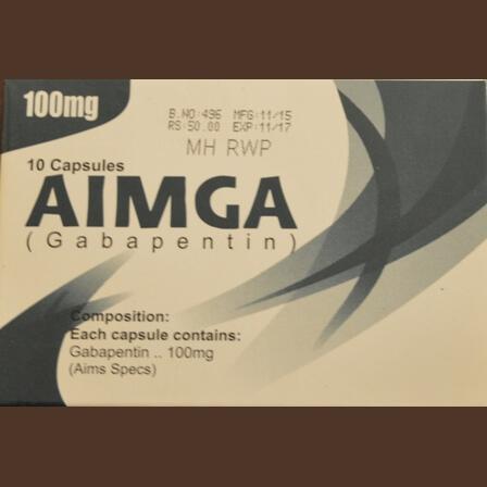 Aimga capsule 100 mg 10’s