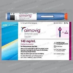 Aimovig (erenumab-aooe) 140mg Injection for Migraine ^