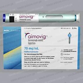 Aimovig (erenumab-aooe) 70mg Injection for Migraine ^