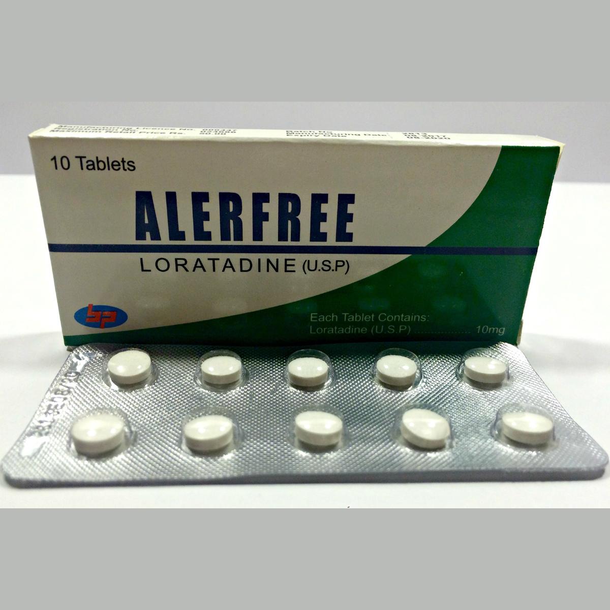 Alerfree tablet 10 mg 10’s