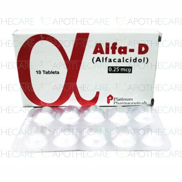 Alfa-D tablet 0.25 mcg 10’s