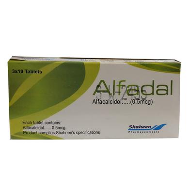 Alfadal tablet 0.5 mcg 3×10’s