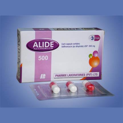 Alide capsule 500 mg 3’s