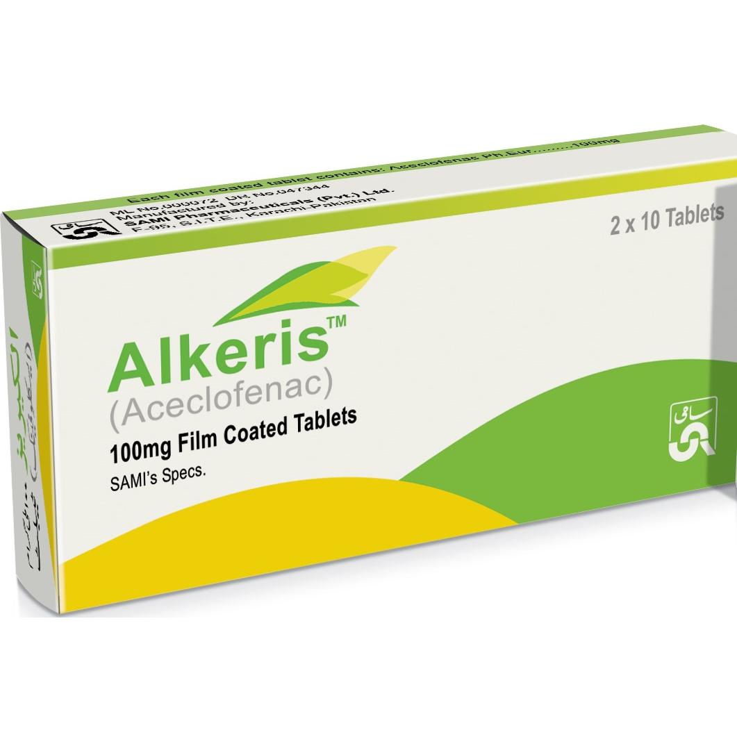 Alkeris tablet 100 mg 2×10’s
