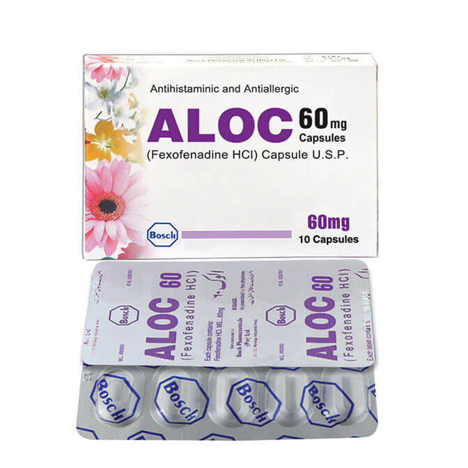 Aloc capsule 60 mg 10’s