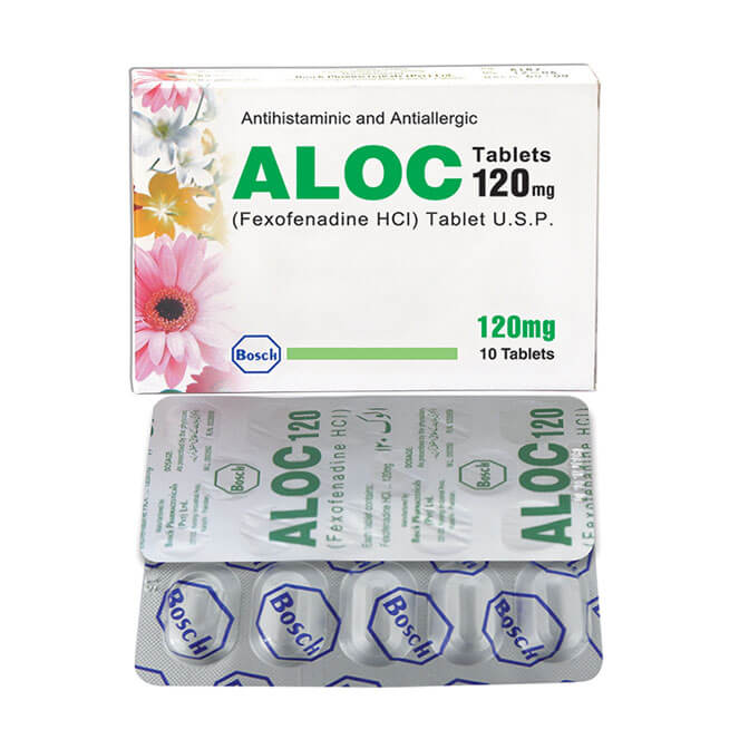 Aloc tablet 120 mg 10’s