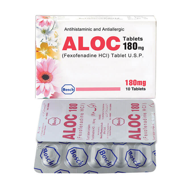 Aloc tablet 180 mg 10’s
