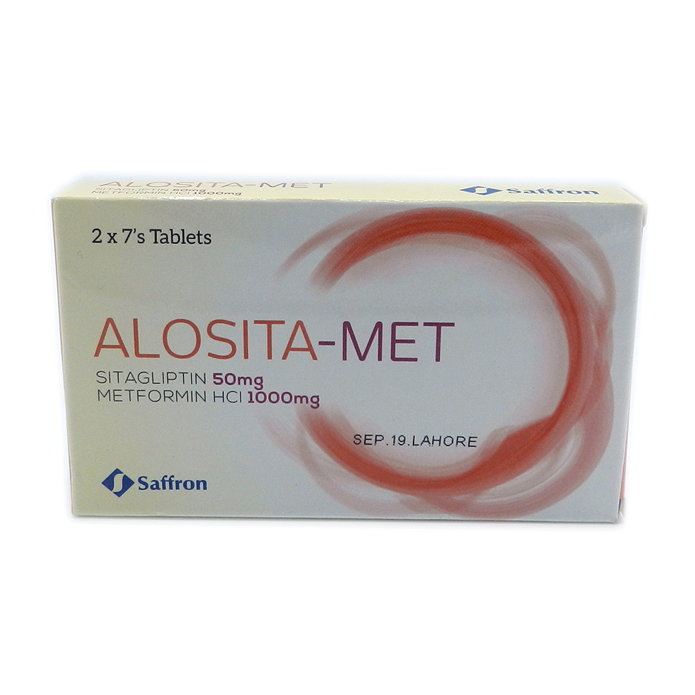 Alosita-Met tablet 50/1000 mg 2×7’s