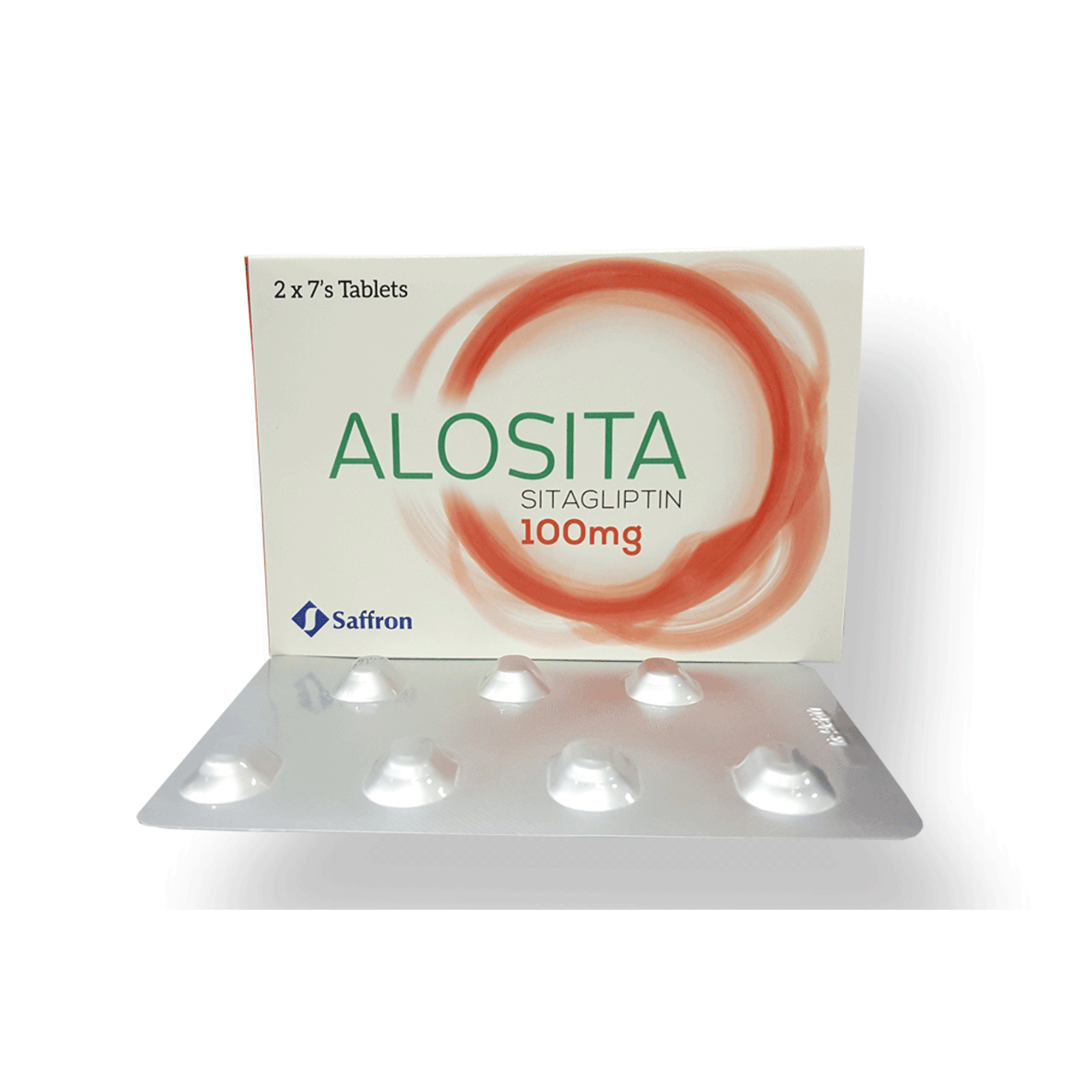 Alosita tablet 100 mg 2×7’s