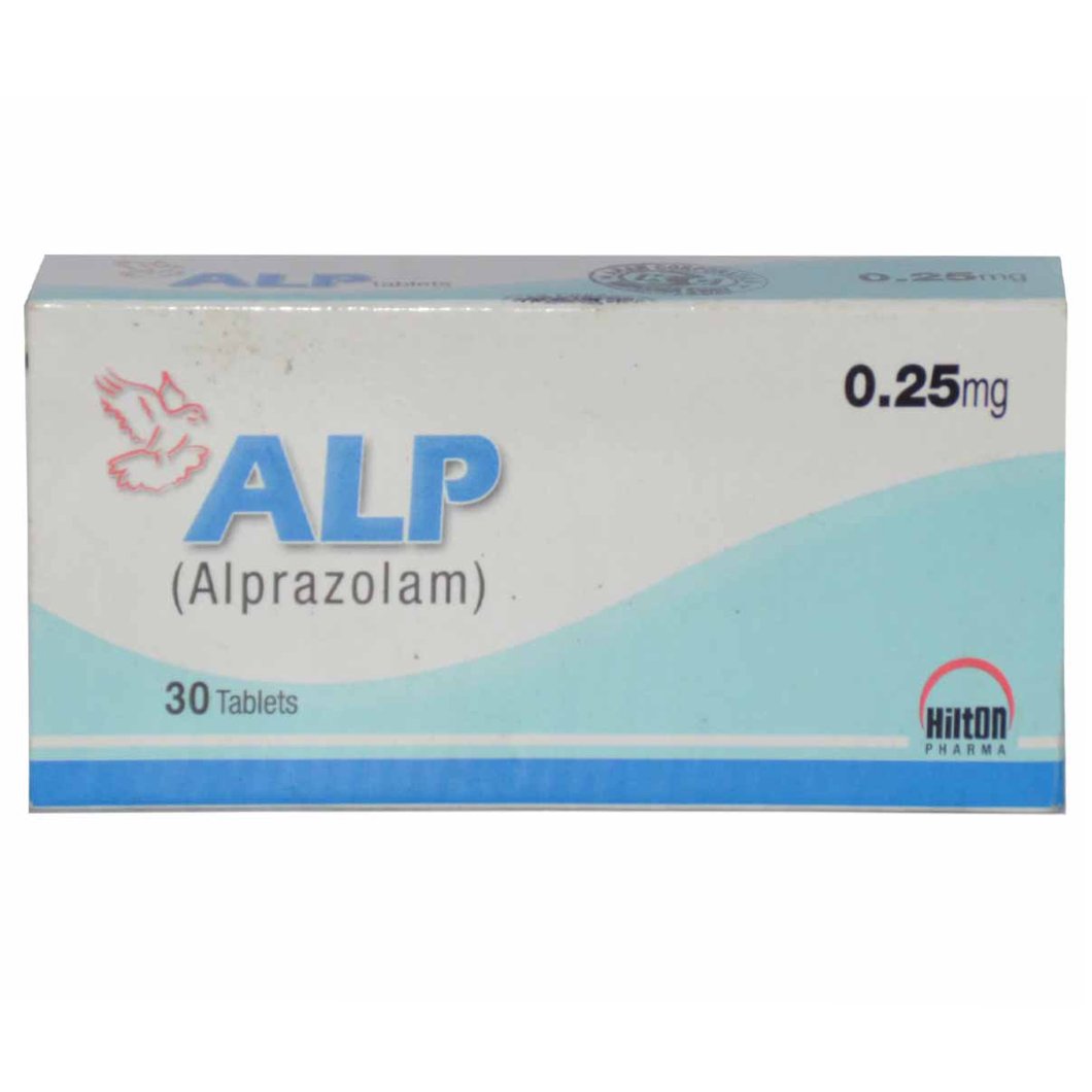 ALP tablet 0.25 mg 3×10’s(Alprazolam)