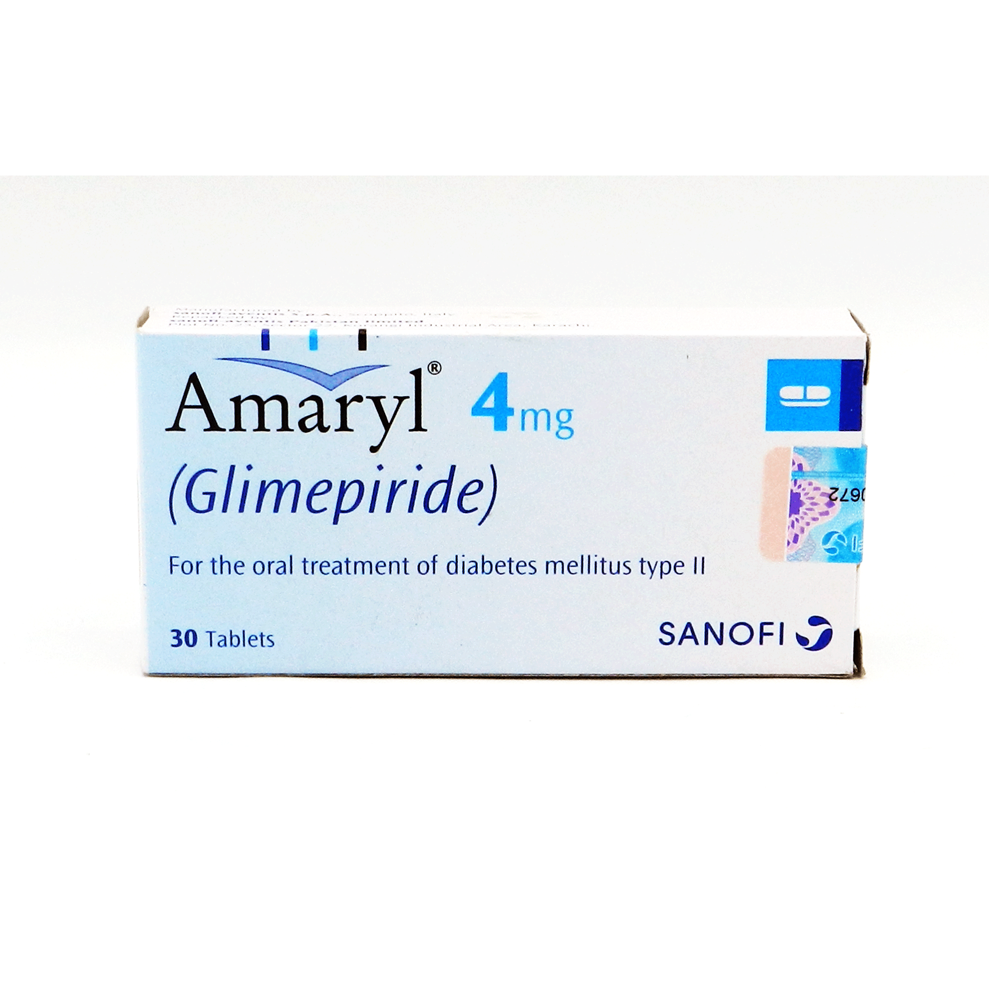 Amaryl tablet 4 mg 3×10’s