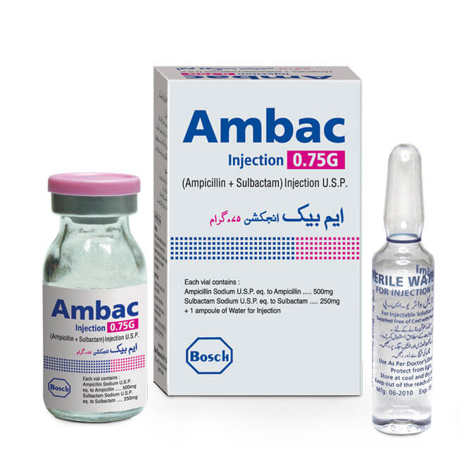 Ambac Injection 750 mg 1 Vial