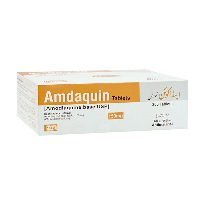 Amdaquin tablet 150 mg 20×10’s