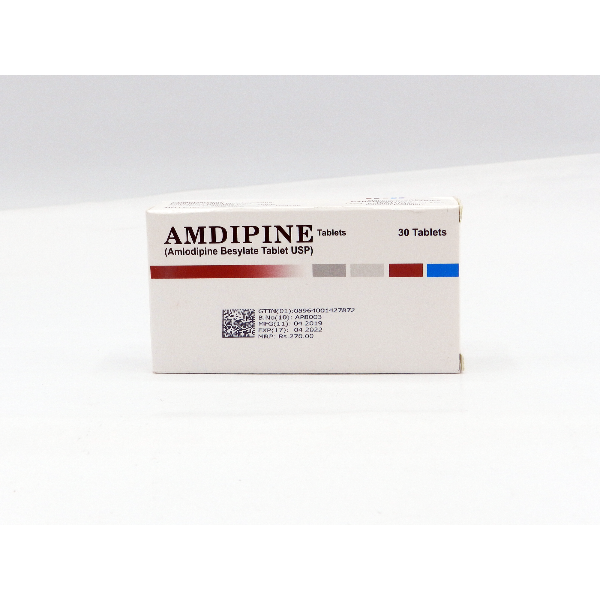 Amdipine tablet 10 mg 3×10’s