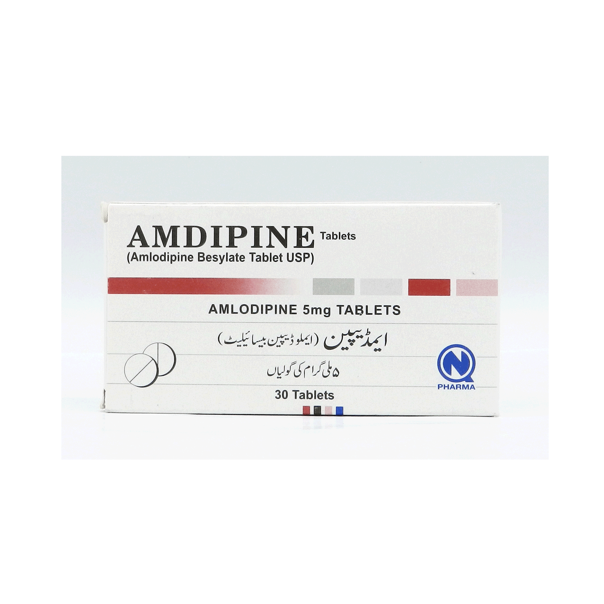 Amdipine tablet 5 mg 3×10’s