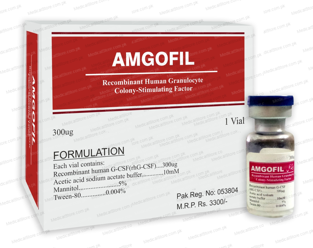 Amgofil Injection 300 mcg 1 Amp
