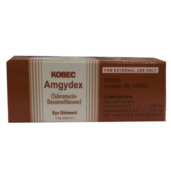 Amgydex Eye Oint 0.1/0.3 % 3.5 gm