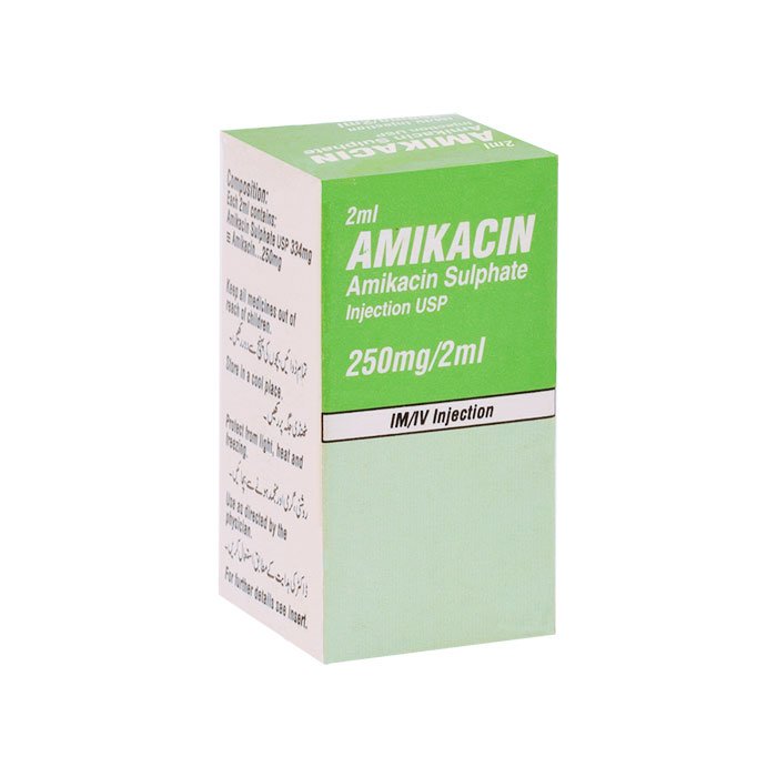 Amikacin Injection 250 mg 2 mL