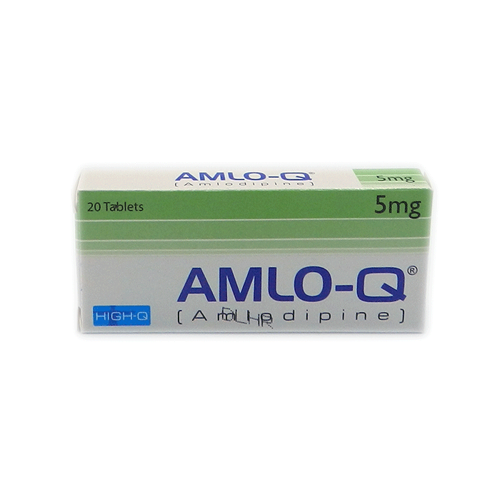 Amlo-Q tablet 5 mg 2×10’s