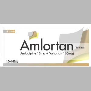 Amlortan tablet 10/160 mg 2×7’s