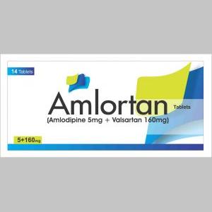 Amlortan tablet 5/160 mg 2×7’s