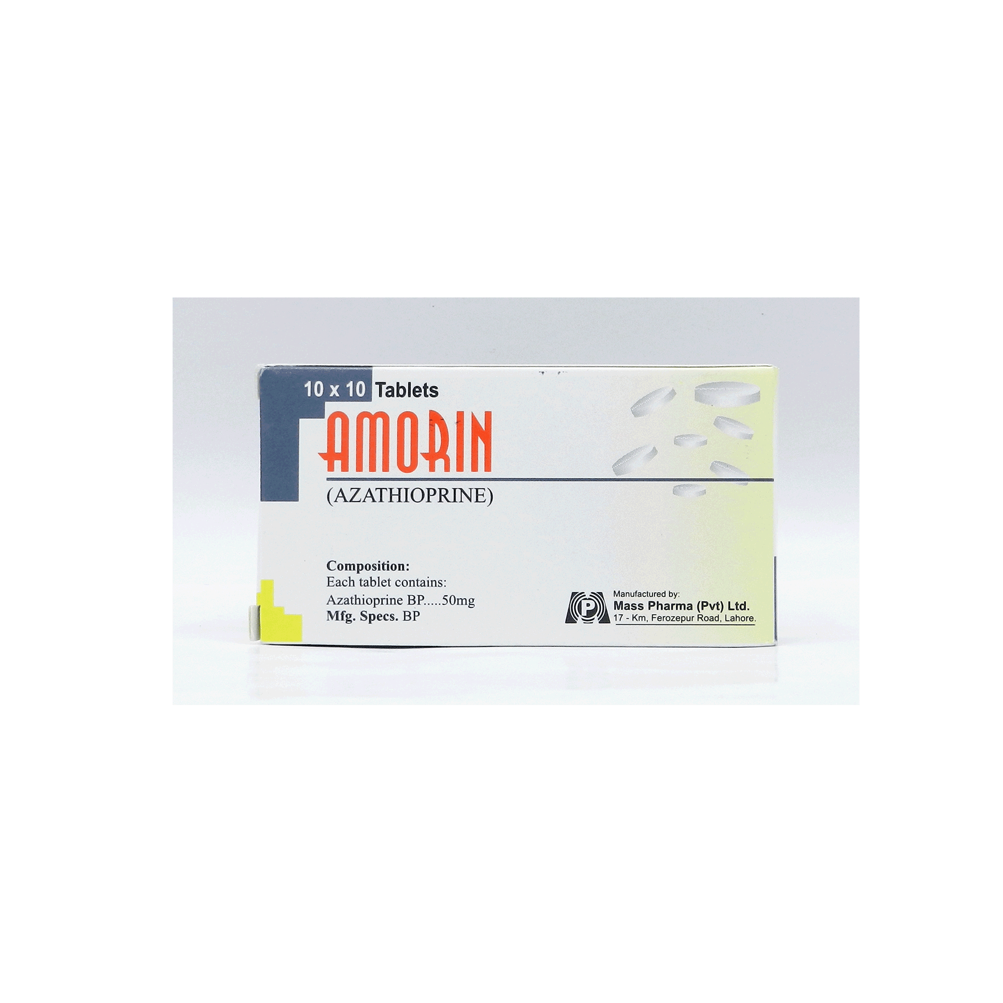 Amorin tablet 50 mg 10×10’s