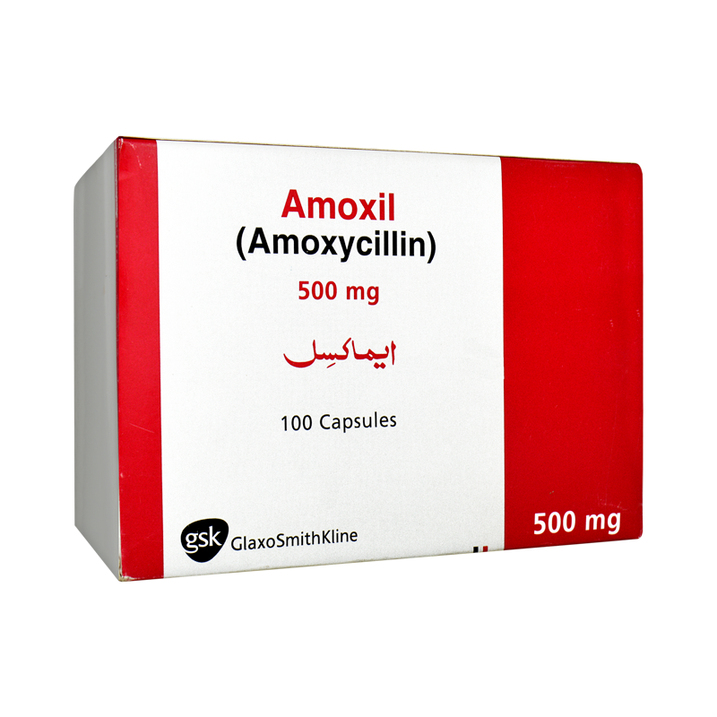 Amoxillin capsule 500 mg 100’s