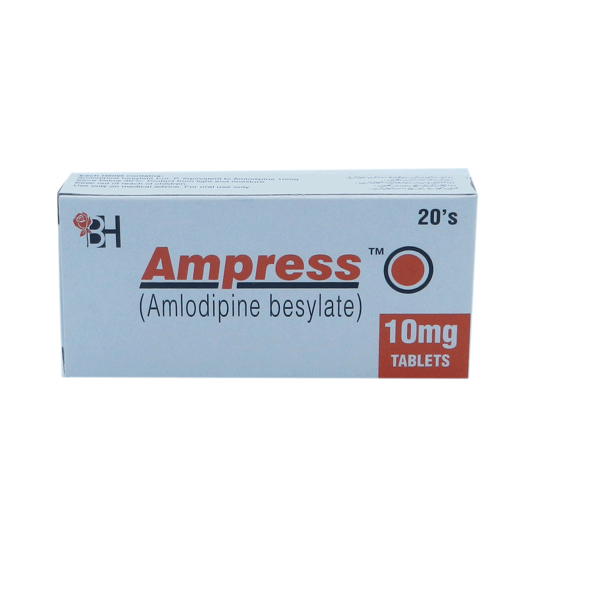 Ampress tablet 10 mg 2×10’s