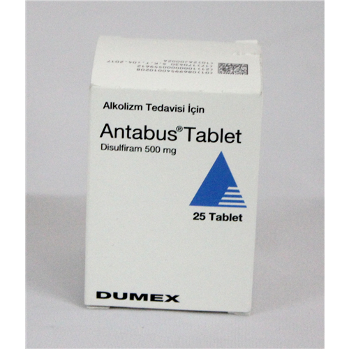 ANTABUS 500MG (Disulfiram) 25 TAB imported