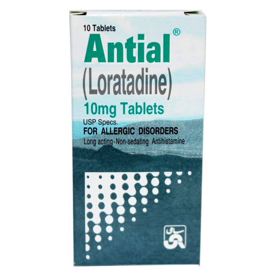 Antial tablet 10 mg 10’s