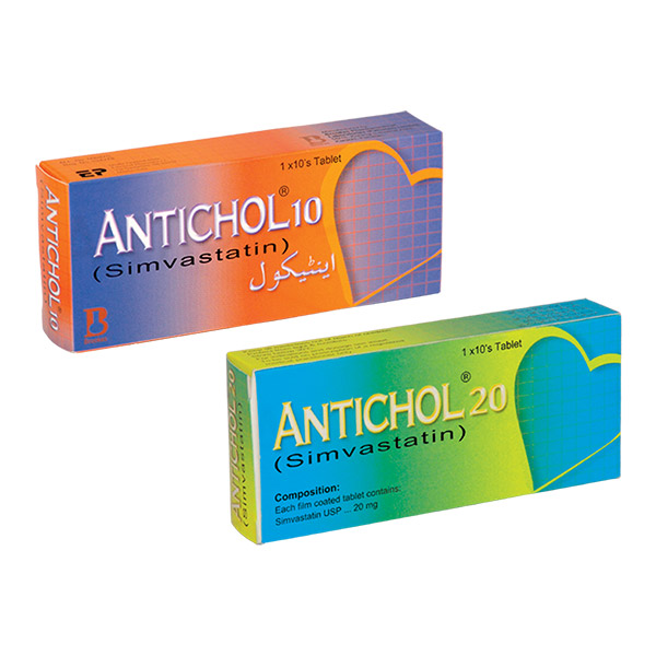 Antichol tablet 20 mg 10’s