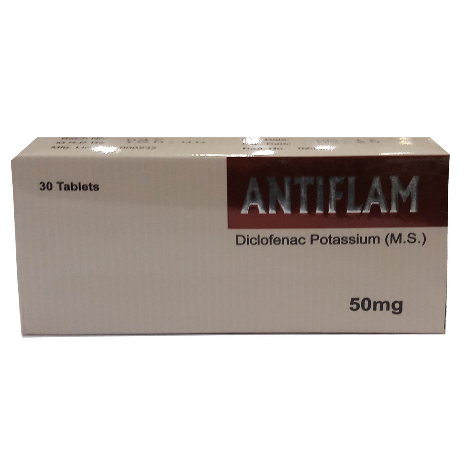 Antiflam tablet 50 mg 3×10’s