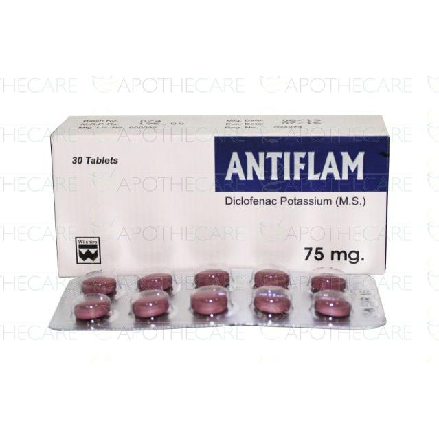 Antiflam tablet 75 mg 3×10’s