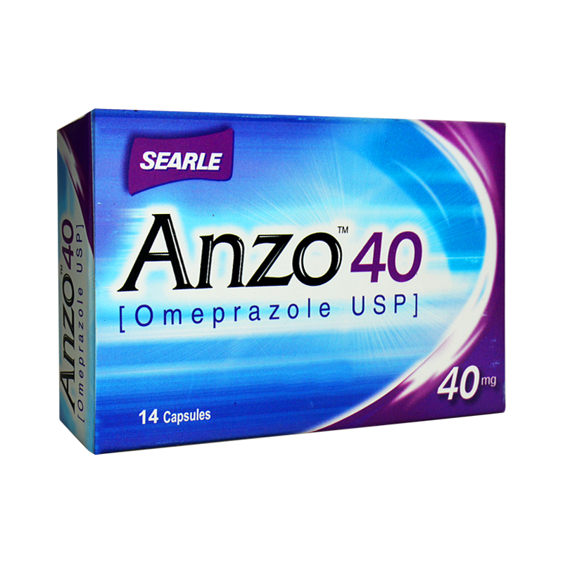 Anzo Capsule 40 mg 14’s