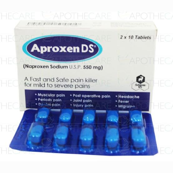 Aproxen DS tablet 500 mg 2×10’s