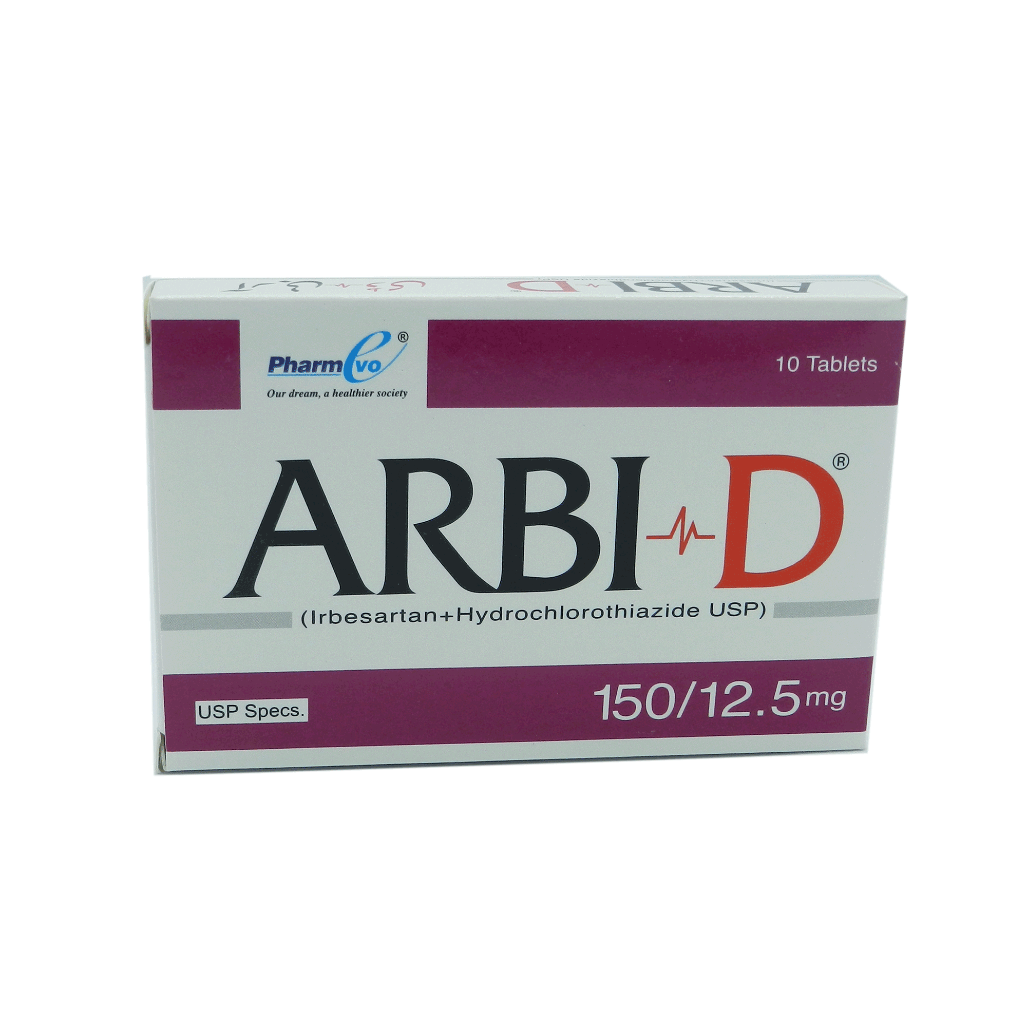 Arbi-D tablet 150/12.5 mg 10’s